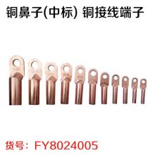（强力）铜鼻子(中标) 纯紫铜 铜接线端子 铜线电缆接头 铜...