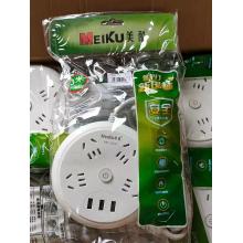 美酷203U安全门圆盘带usB大功率纯铜线 （白色 粉色随机...