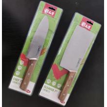 王苛厨师刀+砍骨刀2件套