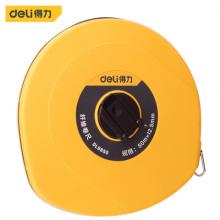 得力50m*12.5mm皮卷尺纤维（黄）（1/-/30）新款...