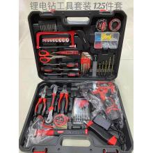 德力西电气锂电钻工具套装125件套（有问题只修不退）