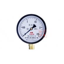 宏佰铁头压力表Y100 0.6-2.5mpa