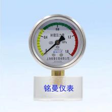 铭曼耐震压力表YN60 0.1-60mpa