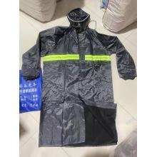 3520黑色华达尼大褂雨衣